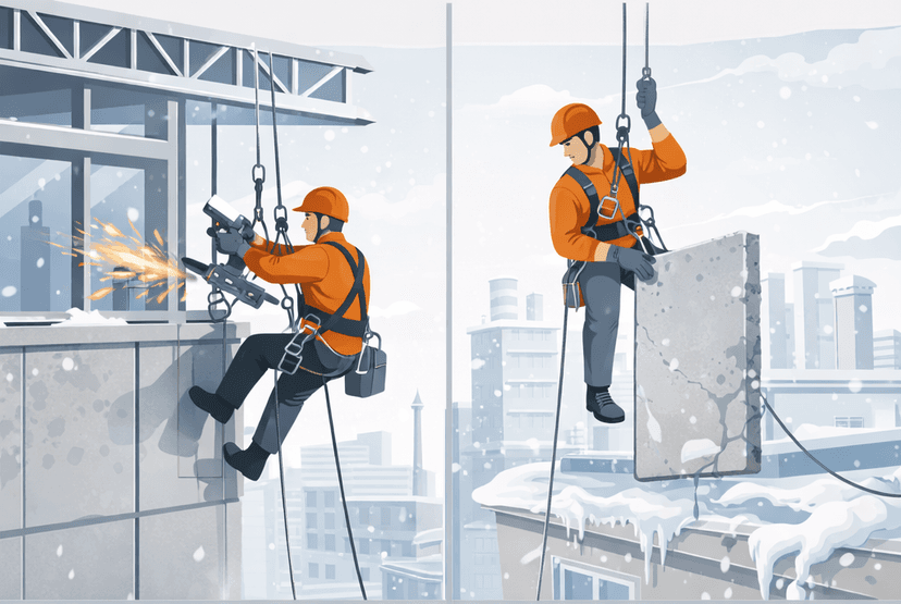 Демонтаж на высоте